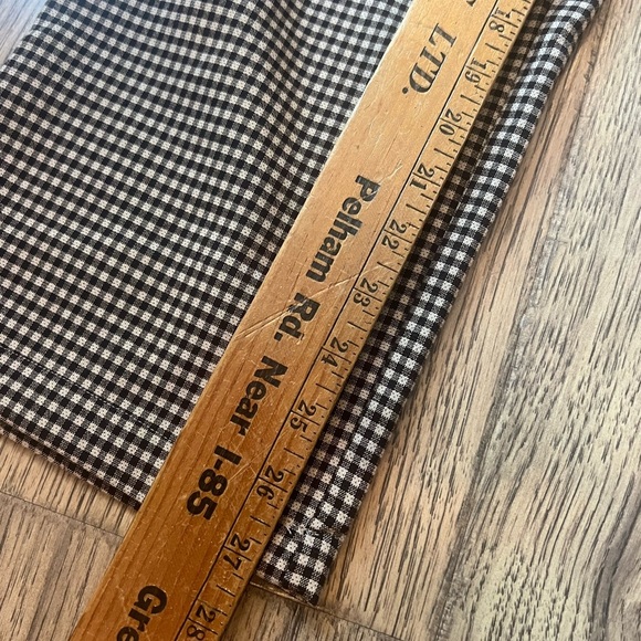 ALTAR’D STATE Brown Checked Pants Small NWOT - Picture 4 of 6